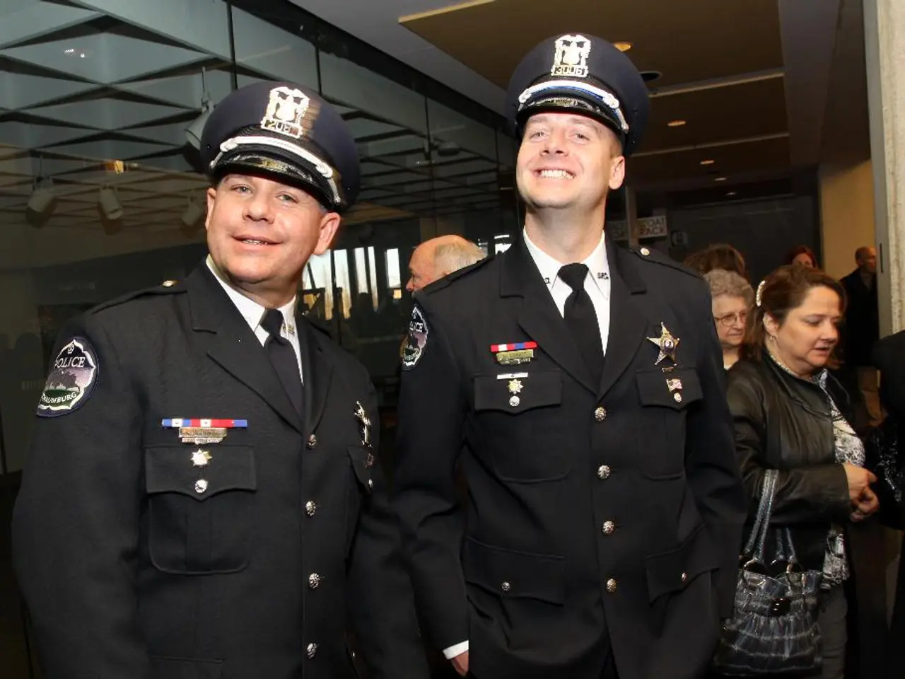 Candidates' Gathering Unfolds at Police Headquarters in Reutlingen (Political Event)