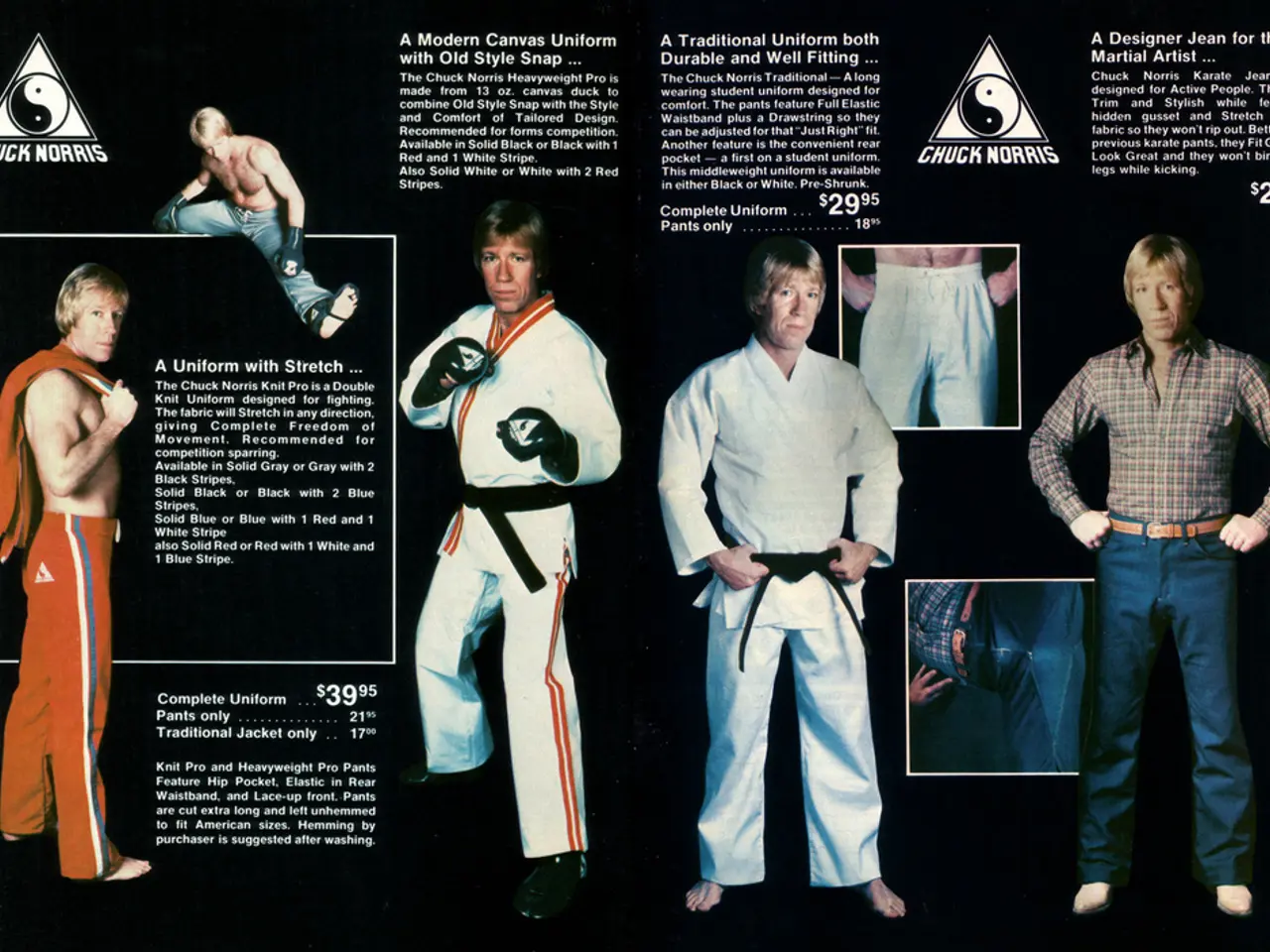 This is a poster and in this poster we can see men in different positions and some text.