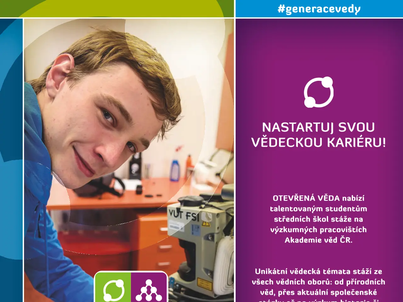 The image shows a man working on a machine in a workshop, surrounded by various objects on the...