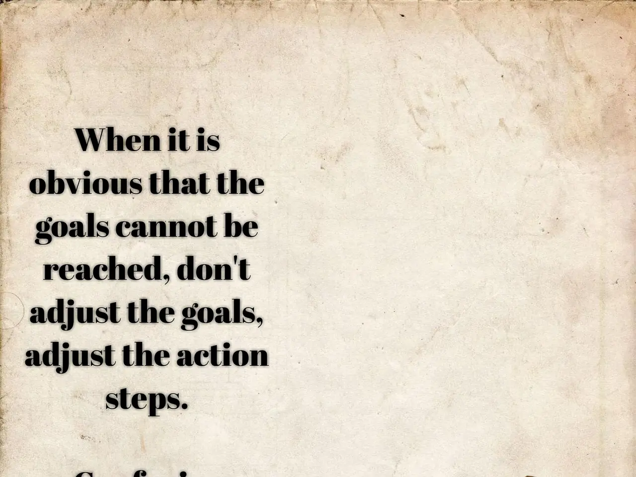 The image shows a poster with a cartoon image of a person on the right side and text that reads...