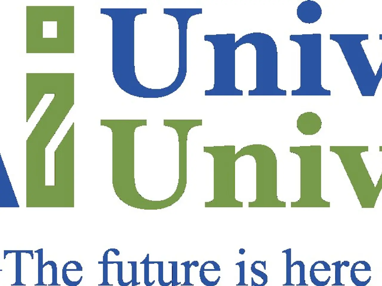 The image shows the Universal University logo with the text "The Future is Here" written...