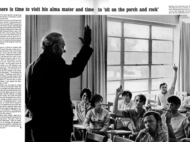 This is an article of something written. Also there is an image of a person standing and wearing...