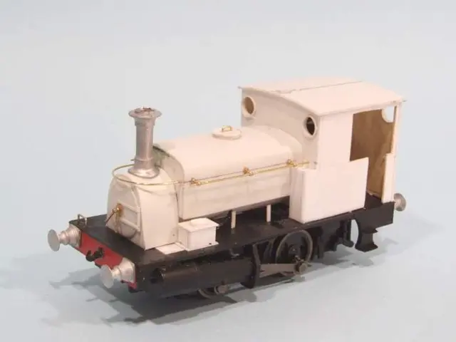 In this image there is a toy train.