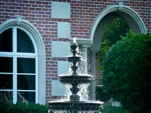 This place is looking like a garden. At the bottom of the image I can see the grass. In the middle...