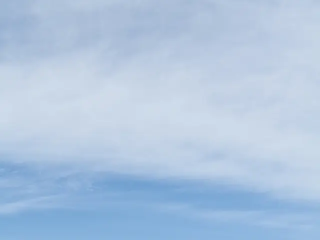 There is a ship on the water. In the background we can see sky.