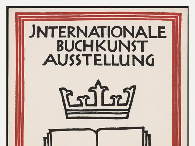 The image shows a poster with a picture of a book and a crown on it, along with text that reads...