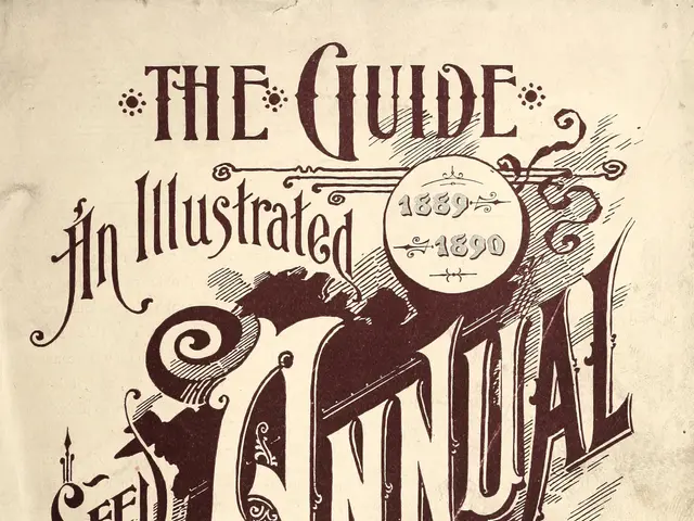 The image shows an old book with the title "The Guide to the Illustrated Annual for the Southern...