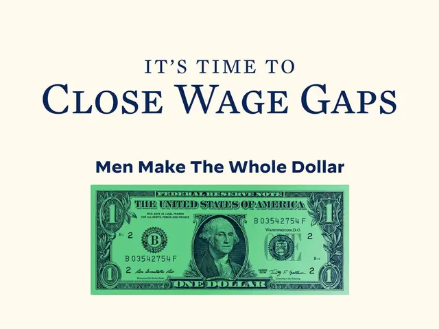 The image shows a poster with a picture of a dollar bill and text that reads "It's time to close...