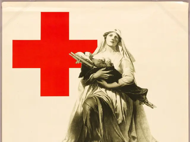 The image shows a poster of a woman holding a baby, with the words "The Greatest Mother in the...